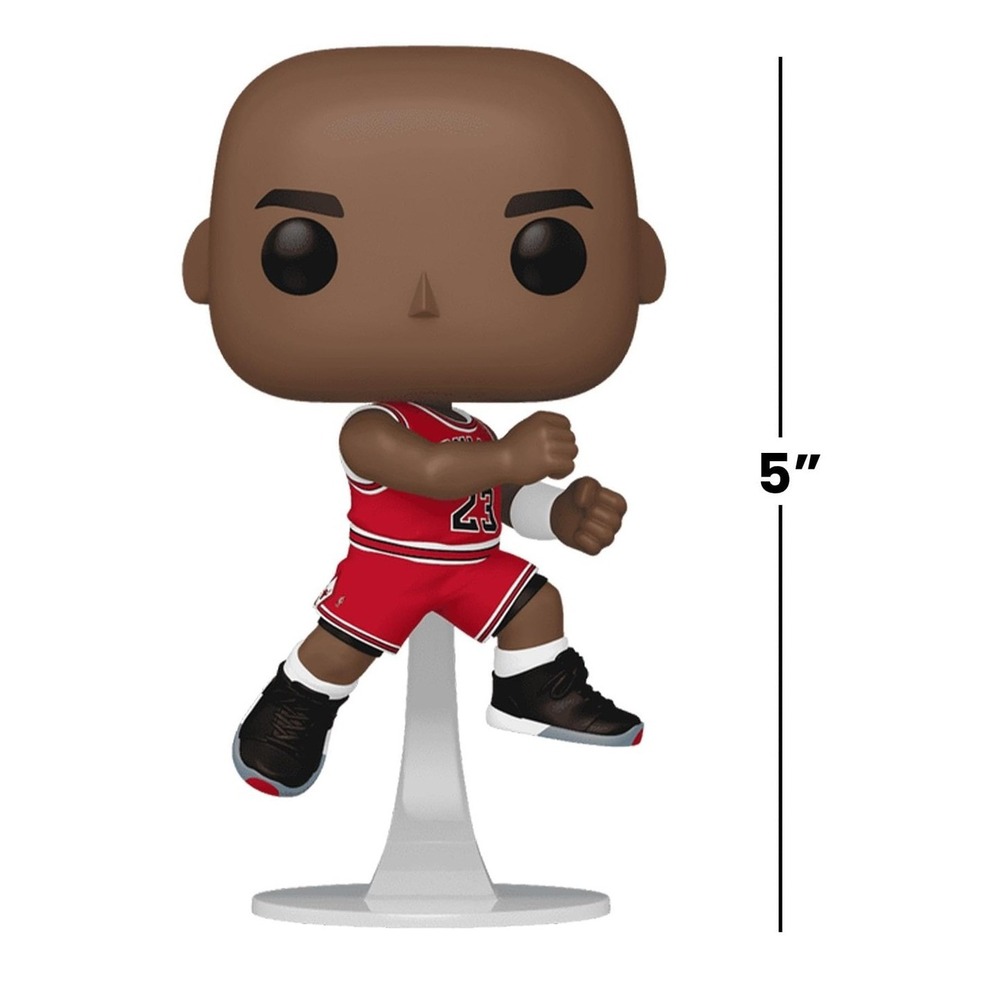 Funko Pop NBA Michael Jordan Bulls The Shot 206 Vinyl Figure 1989 Playoff Moment - Picture 3 of 4